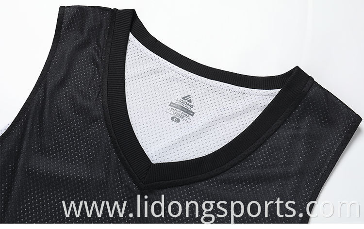 Wholesale custom basketball apparel Latest Basketball Jersey and shorts Design Sublimation Reversible Basketball uniform Jersey